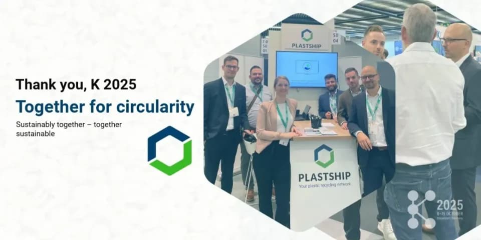 plastship auf der K-Messe 2025: Digitale Lösungen und KI als Motor für Kreislaufwirtschaft